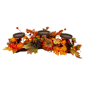 Northlight 21in. Fall Harvest Leaves & Pumpkins Candle Holder - image 4