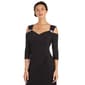 Womens R&M Richards Cold Shoulder ITY Gown - image 3