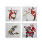 Northlight 4pc. Classic Norman Rockwell Christmas Scene Canvases - image 1