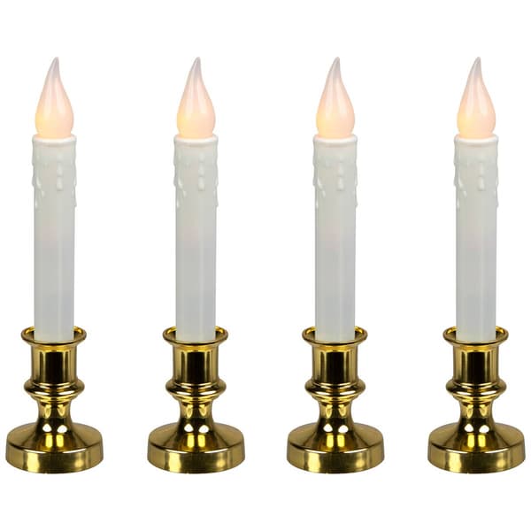 Northlight Seasonal LED Window Christmas Candle - Set of 4