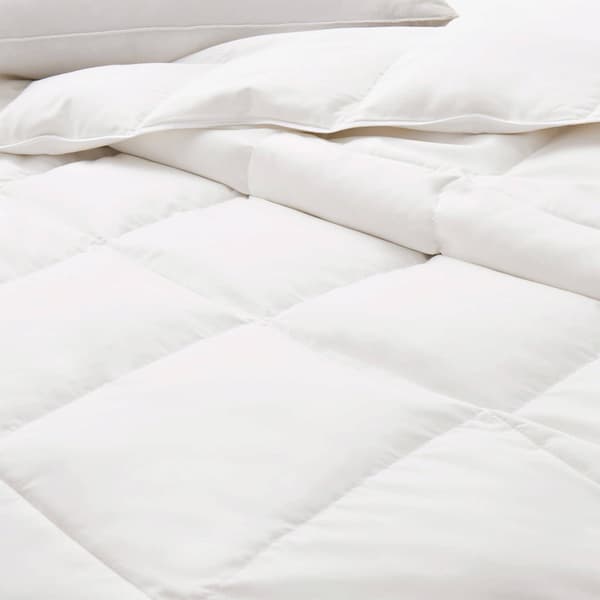 PeaceNest Lightweight White Goose Down and Feather Comforter