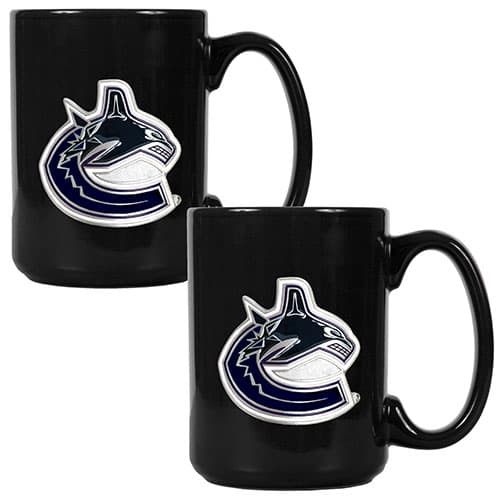 NHL Vancouver Canucks 2pc. Coffee Mug Set - image 