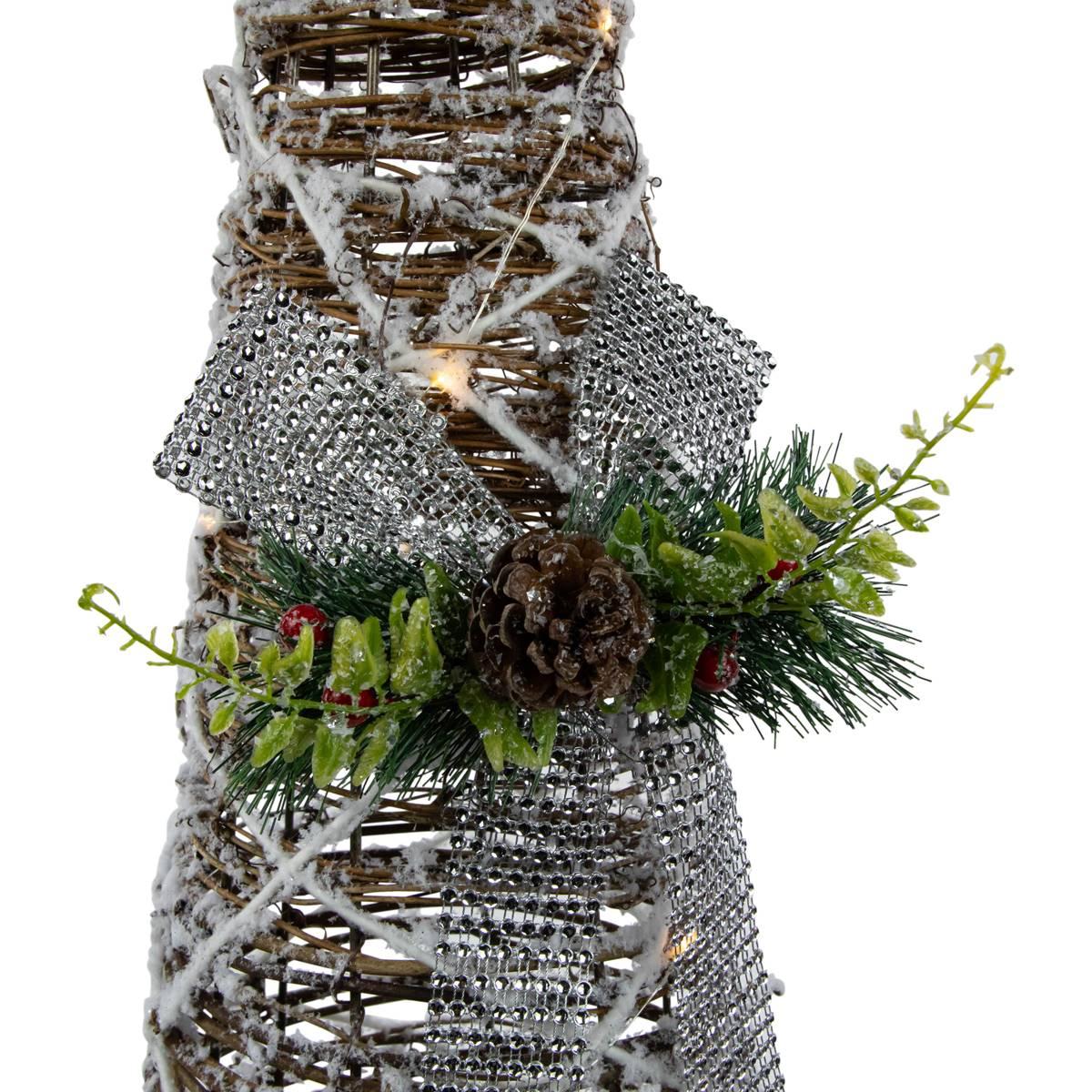 Northlight Seasonal LED Pine and Berries Cones - Set of 3