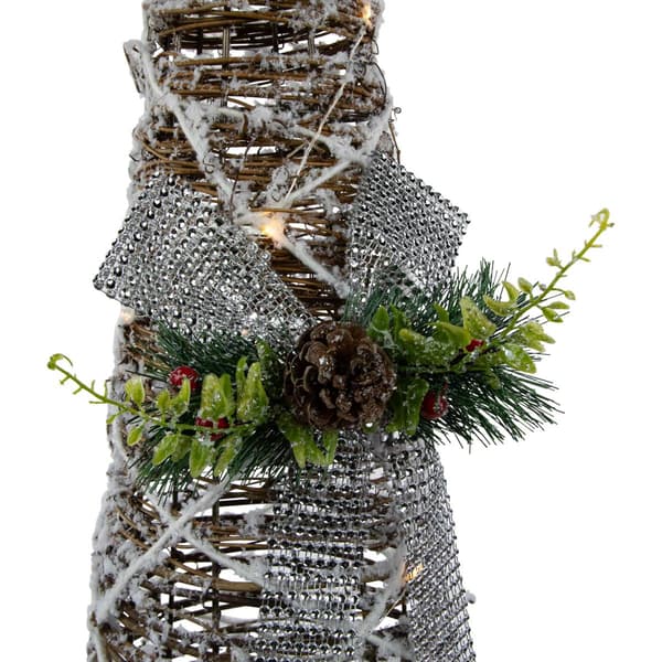 Northlight Seasonal LED Pine and Berries Cones - Set of 3