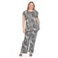 Plus Size White Mark Bold Leopard Print 2pc. Ruffle Sleeve Set - image 6