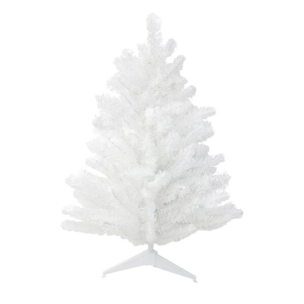 Northlight Seasonal 3ft. White Artificial Unlit Christmas Tree - image 