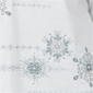 Womens Alfred Dunner Vail Pearl Snowflake Embroidered Blouse - image 6