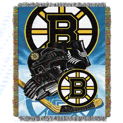 NHL Boston Bruins Home Ice Advantage Throw - image 