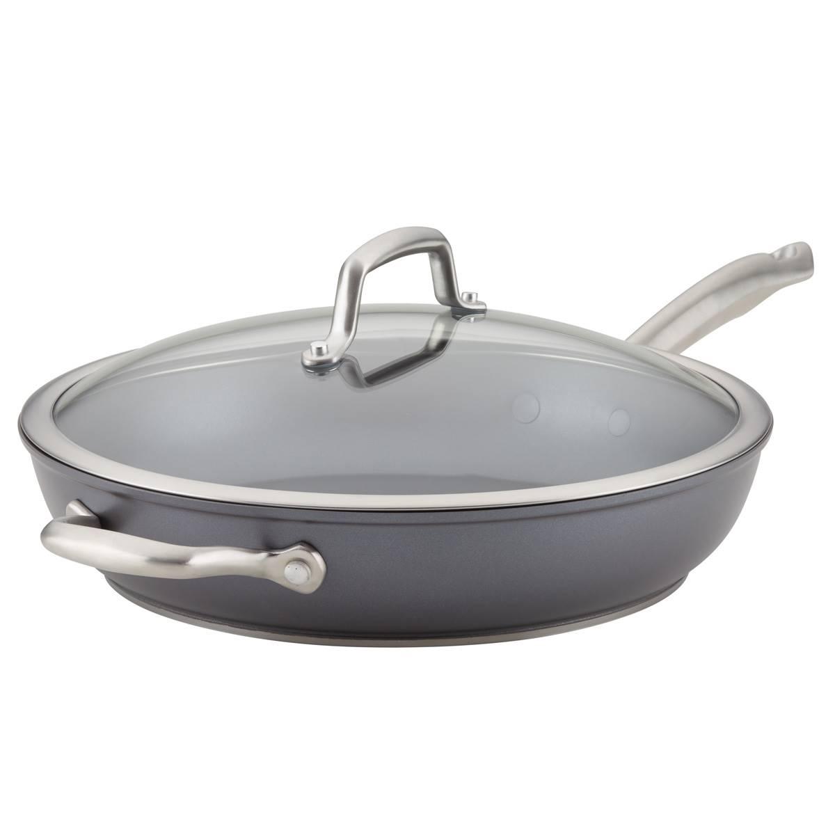 Anolon® Accolade 12in. Hard-Anodized Nonstick Deep Frying...