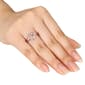 Gemstone Classics™ Silver 1 1/3ctw. Morganite Ring - image 3