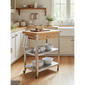 eccostyle™ Solid Bamboo & Stainless Steel Kitchen Cart w/Drawer - image 7