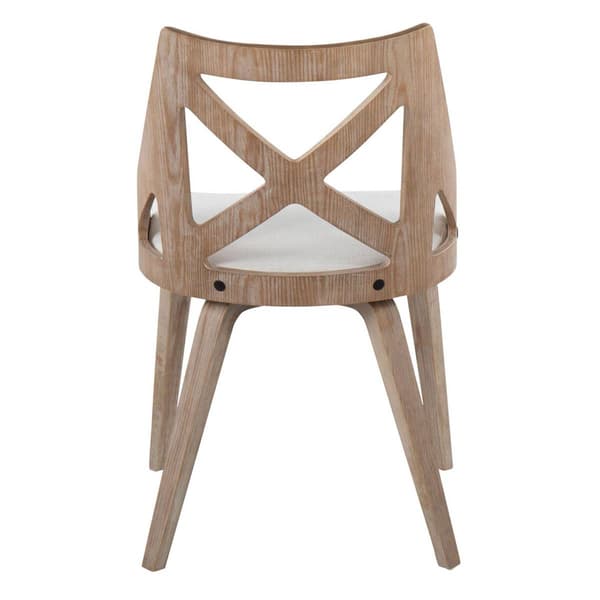 LumiSource Charlotte Farmhouse Dining Chairs - Set of 2