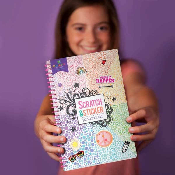 Craft-Tastic Scratch & Sticker Journal
