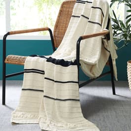 Modern Threads Tarek Cotton Knit Throw