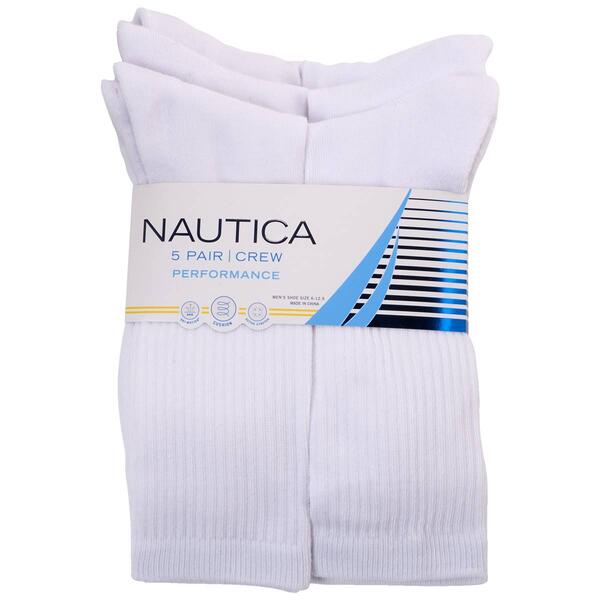 Mens Nautica 5pk. Crew Socks - image 