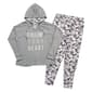 Womens Danskin Hooded Hacci Follow Your Heart Joggers Pajama Set - image 1