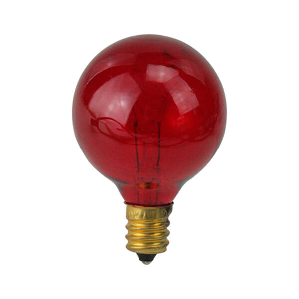 Northlight Seasonal 25pk. G40 Red Christmas Replacement Bulbs - image 