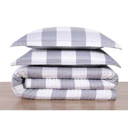 Truly Soft Everyday Buffalo Plaid Quilt Set