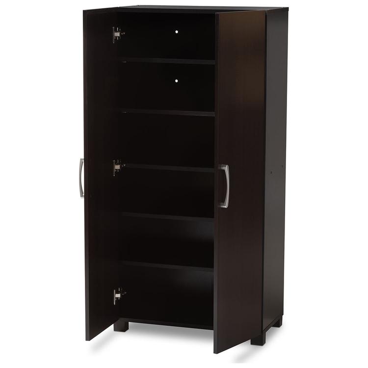 Baxton Studio Marine 2 Door Wood Entryway Shoe Storage Cabinet