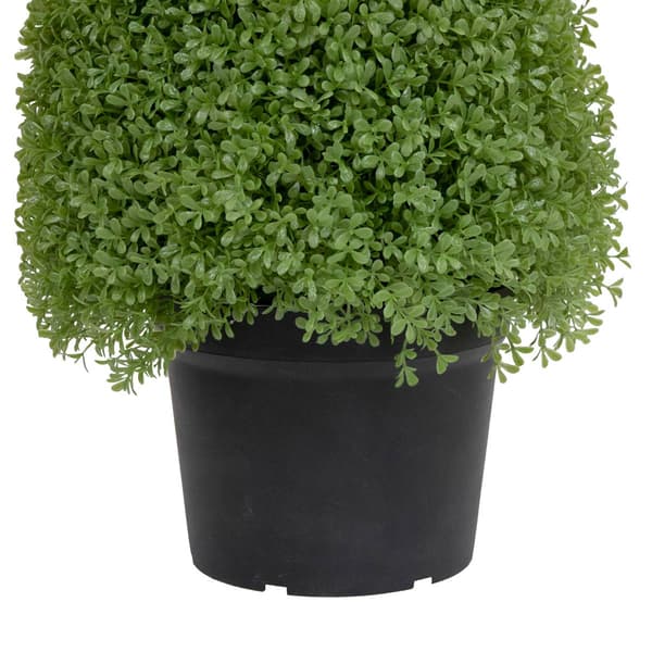 Northlight Seasonal 3ft. Artificial Boxwood Cone Topiary Tree