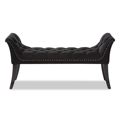 Baxton Studio Chandelle Upholstered Bench