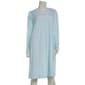 Womens Sophia by Rene Rofe Long Sleeve Damask Lace Nightgown - image 1