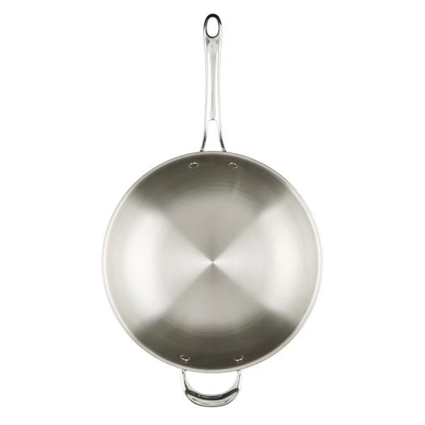 Anolon® EverLast Tri-Ply Clad 12.5in. Stir Fry with Helper Handle