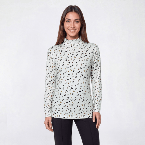 Petite Hasting & Smith Long Sleeve Halloween Icons Tee - image 