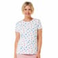 Plus Size Preswick & Moore(R) Short Sleeve Ice Cream Crew Neck Tee - image 1