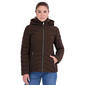 Womens Nautica Faux Fur Lined Hood Packable Puffer Jacket - image 1