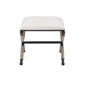 Linon Home Decor Ashburn Campaign Accent Stool - image 3