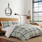 Eddie Bauer Timbers Plaid Green Duvet Set - image 2