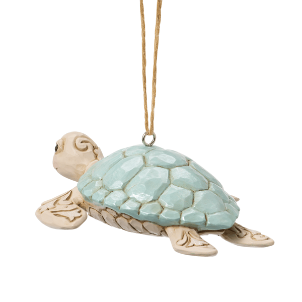 Jim Shore Heartwood Creek Sea Turtle Hanging Christmas Ornament