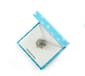 Gianni Argento Blue Topaz Snowflake Pendant - image 1