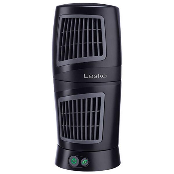 Lasko Twist-Top Desktop Tower Fan with 3 Speeds - image 
