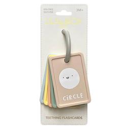 Baby Unisex Lila & Jack Shapes Silicone Teether Flashcards Ring