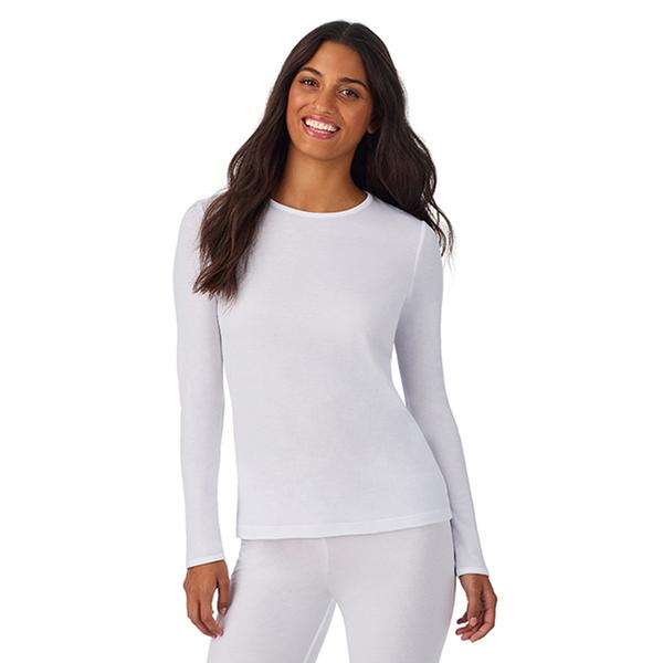 Womens Cuddl Duds(R) Soft Wear Long Sleeve Crew Neck