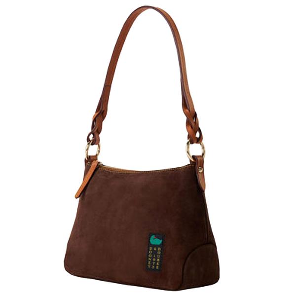 Dooney & Bourke Suede Chloe 25 Hobo - image 