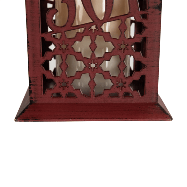 Northlight 11in. Snowflakes "Joy" Christmas Candle Lantern