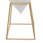 9th & Pike&#174; Gold-Tone Metal Modern Accent Table - image 5