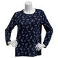 Petite Architect® Long Sleeve Slub Game Day Tee - image 2