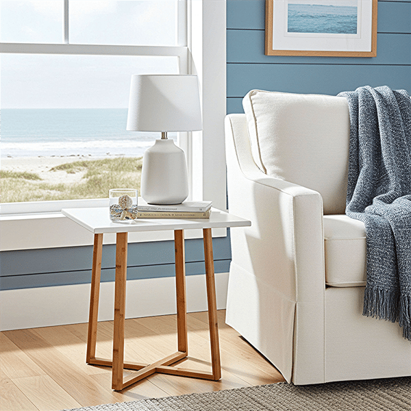 Fairway Avenue Home™ Bamboo Frame Square End Table