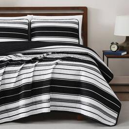 Truly Soft Brentwood Stripe 180 Thread Count Quilt Set