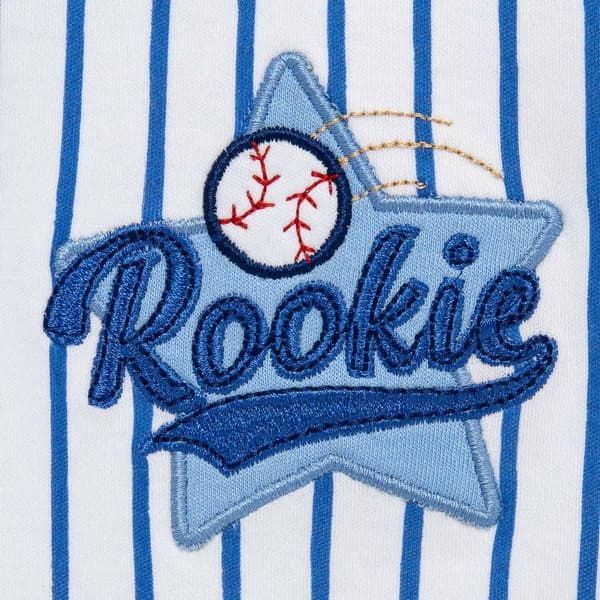 Baby Boy (3-12M) Little Me® 2Pk Baseball Print Rompers