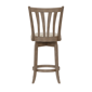 HH2 Home Savana Grey Wood Counter Height Swivel Stool - image 5