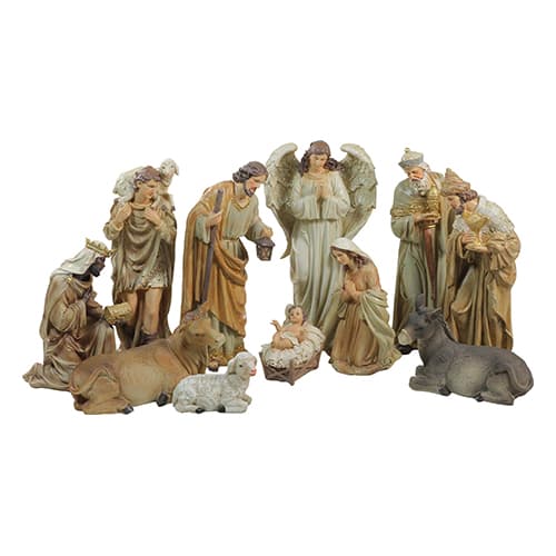 Northlight Seasonal 11pc. Christmas Nativity Figurine Set