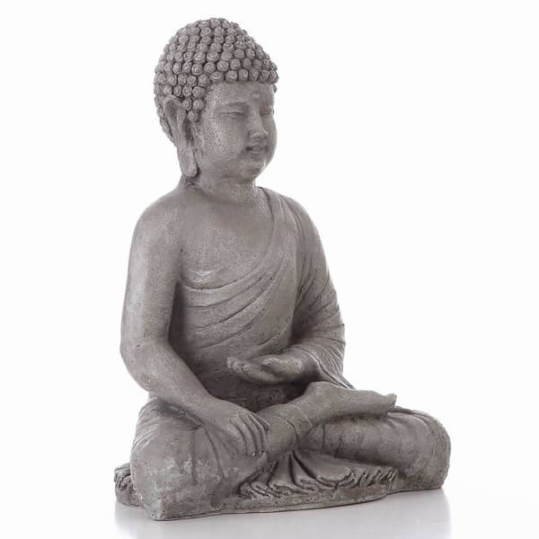 Hi-Line Gift Sitting Buddha Garden Statue
