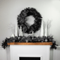 Northlight Pre-Lit LED B/O Iced Christmas Garland - image 2