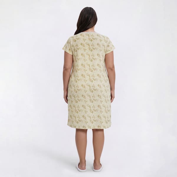 Plus Size Elizabeth & Nicole® Short Sleeve Garden Waltz Gown
