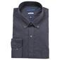 Mens Preswick & Moore Twill Dress Shirt - Black Checkered - image 1